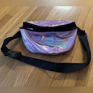 Iridescent Pink Crossbody Bag/Fanny Pack